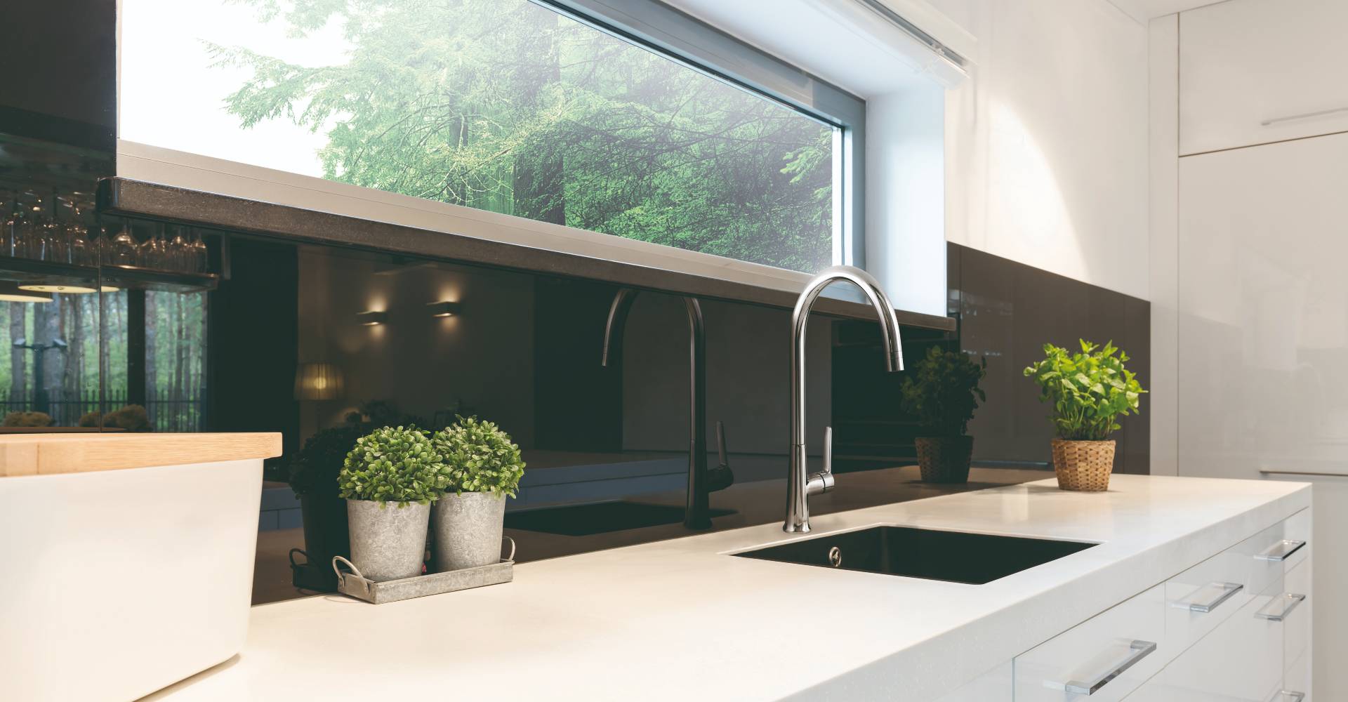 riobel faucet on kitchen counter