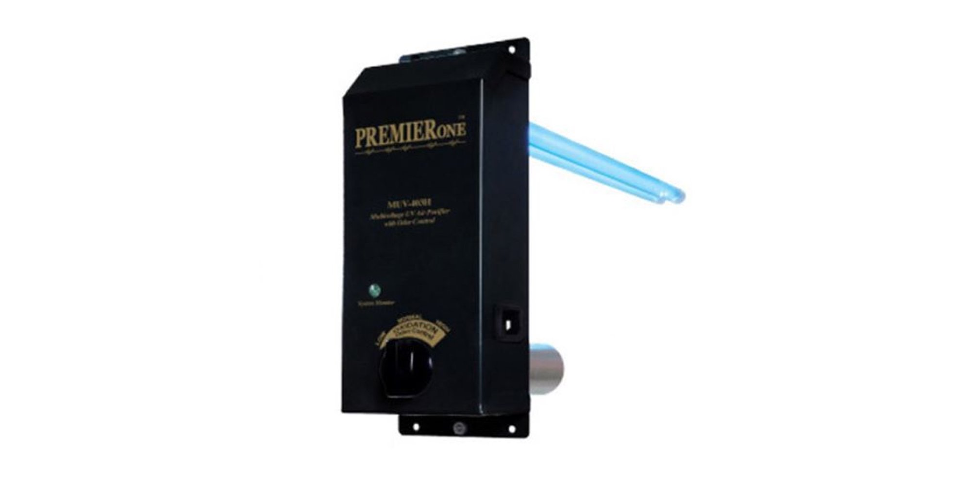 PremierOne black air purifier