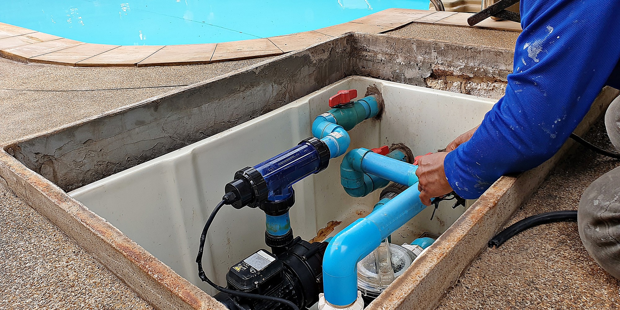 Swimming Pool Pipe Repairs